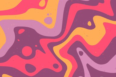 Soyut psikedelik moda arka plan. Vektör illüstrasyonu.