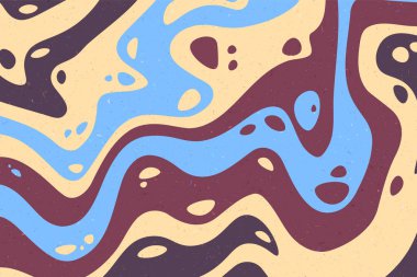 Soyut psikedelik moda arka plan. Vektör illüstrasyonu.