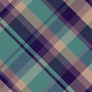 Tartan desenli ve desenli. Vektör illüstrasyonu.