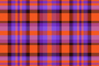 Tartan desenli ve desenli. Vektör illüstrasyonu.