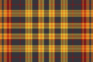 Tartan plaid pattern with texture. Vector illustration.