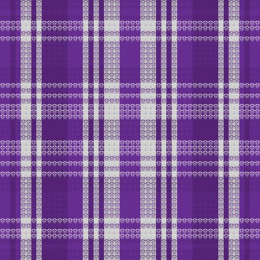 Tartan desenli ve desenli. Vektör illüstrasyonu.