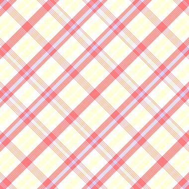 Tartan plaid pattern with texture. Vector illustration.