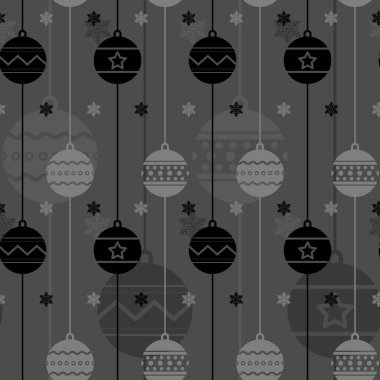 El çizimi Noel desenli tasarım geçmişi. Vektör illüstrasyonu.