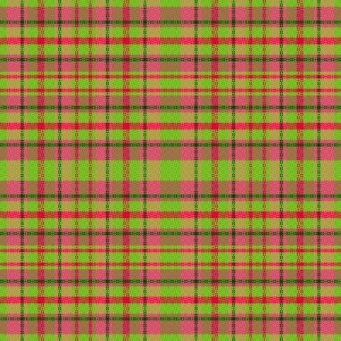 Tartan plaid pattern with texture. Vector illustration.