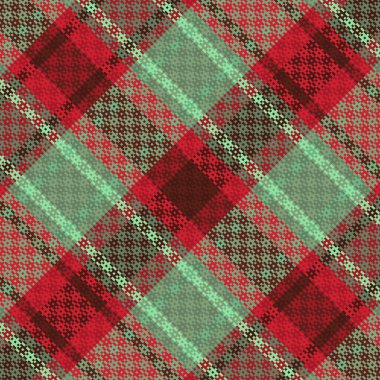 Tartan desenli ve desenli. Vektör illüstrasyonu.