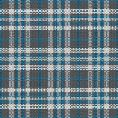 Tartan desenli ve desenli. Vektör illüstrasyonu.