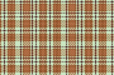 Tartan desenli ve desenli. Vektör illüstrasyonu.