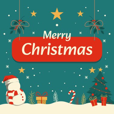 Mutlu Noeller. Vektör İllüstrasyonu.