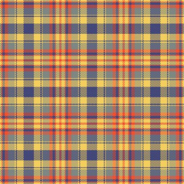 Tartan desenli ve desenli. Vektör illüstrasyonu.