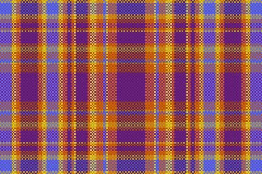 Tartan desenli ve desenli. Vektör illüstrasyonu.