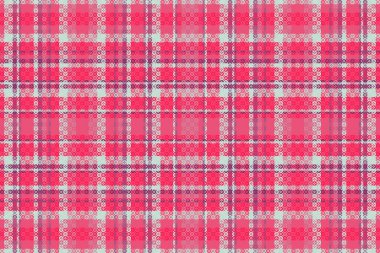 Tartan desenli ve desenli. Vektör illüstrasyonu.