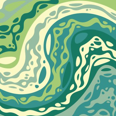 Soyut psikedelik moda arka plan. Vektör illüstrasyonu.