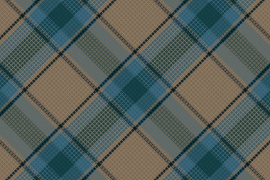 Tartan plaid pattern with texture. Vector illustration.