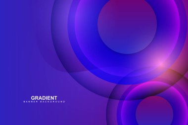 Gradyan şablon arka planı. Vektör illüstrasyonu.