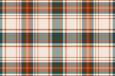 Tartan desenli ve desenli. Vektör illüstrasyonu.