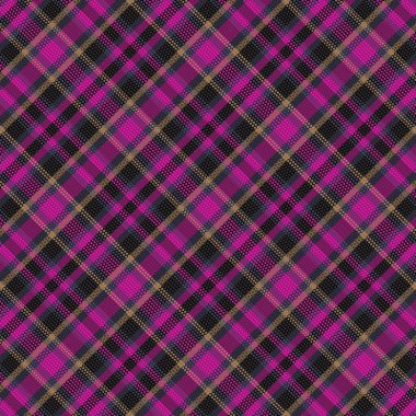 Tartan desenli ve desenli. Vektör illüstrasyonu.