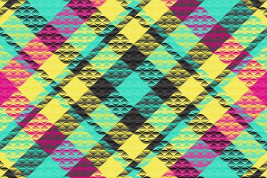 Tartan desenli ve desenli. Vektör illüstrasyonu.