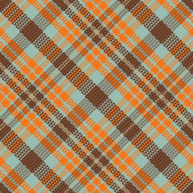 Tartan desenli ve desenli. Vektör illüstrasyonu.