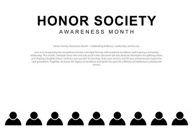 Onur Toplumu Farkındalık Ayı akademik mükemmelliği ve hizmeti ilham verici etkinlikler ve toplumsal katılımla kutluyor.