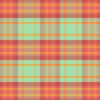 Tartan desenli ve desenli. Vektör illüstrasyonu.