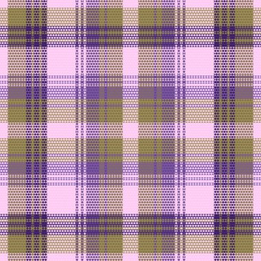 Tartan desenli ve desenli. Vektör illüstrasyonu.