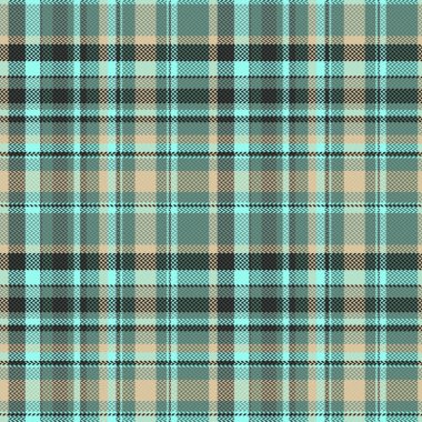 Tartan desenli ve desenli. Vektör illüstrasyonu.