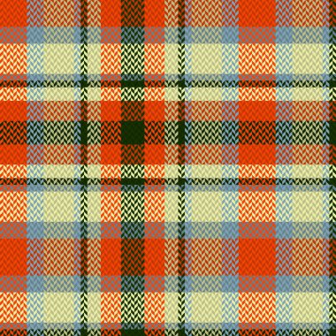Tartan veya ekoseli retro renk deseni. Vektör illüstrasyon tasarımı.
