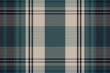 Tartan veya ekoseli retro renk deseni. Vektör illüstrasyon tasarımı.