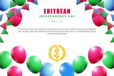 Eritre 'nin gücünü, birliğini ve mirasını kutluyoruz. Özgürlük ruhunu ve daha aydınlık yarınlar vaadini onurlandırıyoruz.