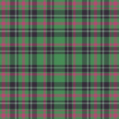 Tartan veya ekoseli retro renk deseni. Vektör illüstrasyon tasarımı.