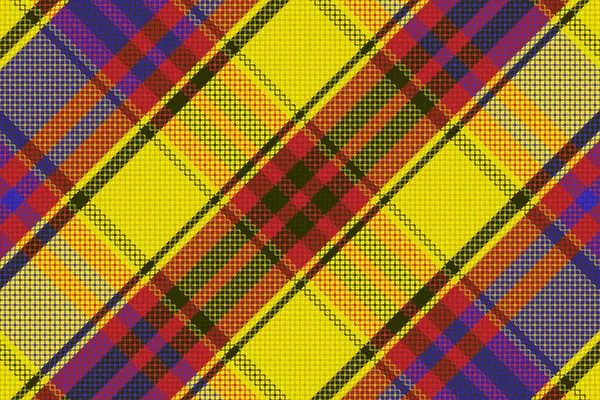 Tartan veya ekoseli retro renk deseni. Vektör illüstrasyon tasarımı.