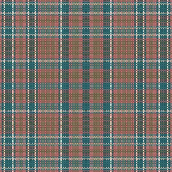 Tartan veya ekoseli retro renk deseni. Vektör illüstrasyon tasarımı.