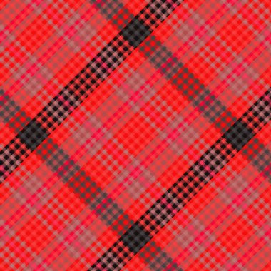 Tartan veya ekoseli retro renk deseni. Vektör illüstrasyon tasarımı.