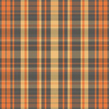 Tartan veya ekoseli retro renk deseni. Vektör illüstrasyon tasarımı.