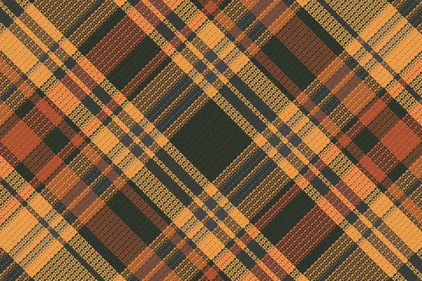 Tartan veya ekoseli retro renk deseni. Vektör illüstrasyon tasarımı.