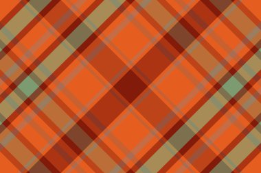 Tartan veya ekoseli retro renk deseni. Vektör illüstrasyon tasarımı.