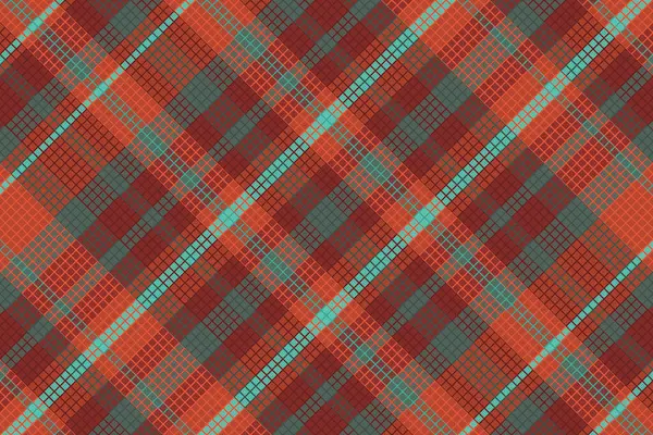 Tartan veya ekoseli retro renk deseni. Vektör illüstrasyon tasarımı.