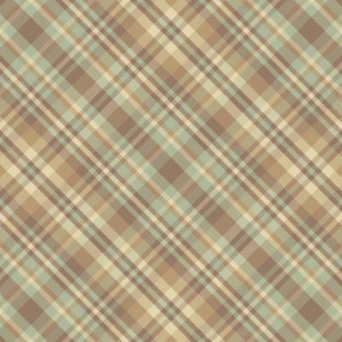 Tartan veya ekoseli retro renk deseni. Vektör illüstrasyon tasarımı.
