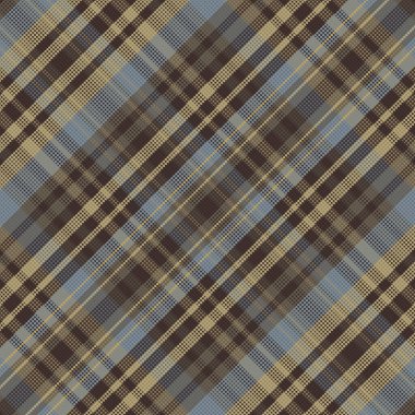 Tartan desenli, desenli ve yaz renginde. Vektör illüstrasyonu.