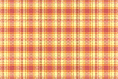 Tartan desenli, desenli ve yaz renginde. Vektör illüstrasyonu.