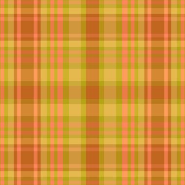 Tartan veya ekoseli retro renk deseni. Vektör illüstrasyon tasarımı.