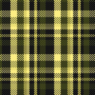 Tartan or plaid halloween color pattern. Vector illustration.