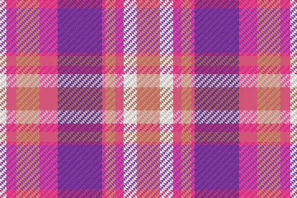 Tartan veya ekoseli retro renk deseni. Vektör illüstrasyon tasarımı.