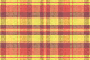 Tartan veya ekoseli retro renk deseni. Vektör illüstrasyon tasarımı.