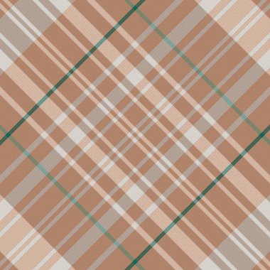 Tartan veya ekoseli retro renk deseni. Vektör illüstrasyon tasarımı.
