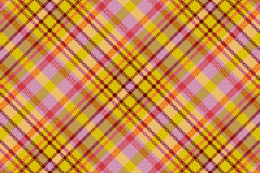 Tartan veya ekoseli retro renk deseni. Vektör illüstrasyon tasarımı.