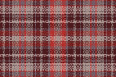 Tartan desenli ve desenli. Vektör illüstrasyonu.