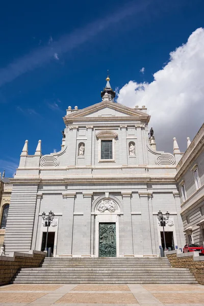 Entrada Lateral Catedral Almudena — Fotografia de Stock