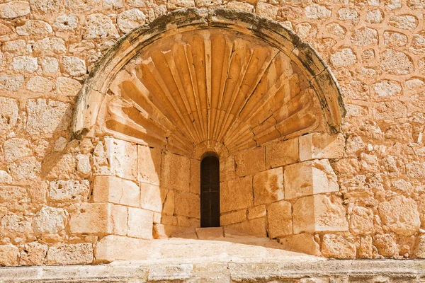 Niche Παράθυρο Στην Εκκλησία Του Toboso Ισπανία — Φωτογραφία Αρχείου